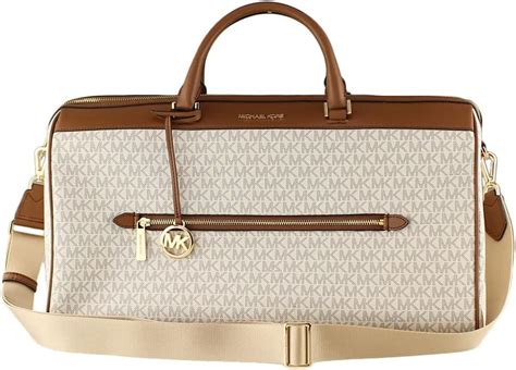 michael kors extra large top zip duffle bag|jet set signature duffel bag.